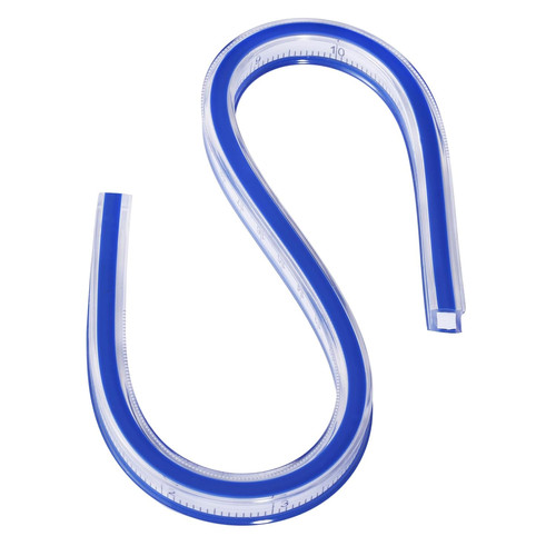 Flexibles kurvenlineal 40cm - flexibles,