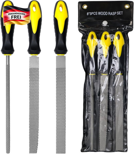 Holzraspel set tlg profi - holzraspel, 3-tlg