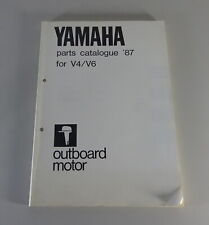 Teilekatalog / Parts List Yamaha Außenborder 115A - 225A Modell '87 St. 11/1986