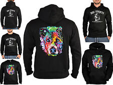 Jack Russel Terrier Sweater - Kapuzensweater - Zip Hoodie Hunderassen Hunde Neon