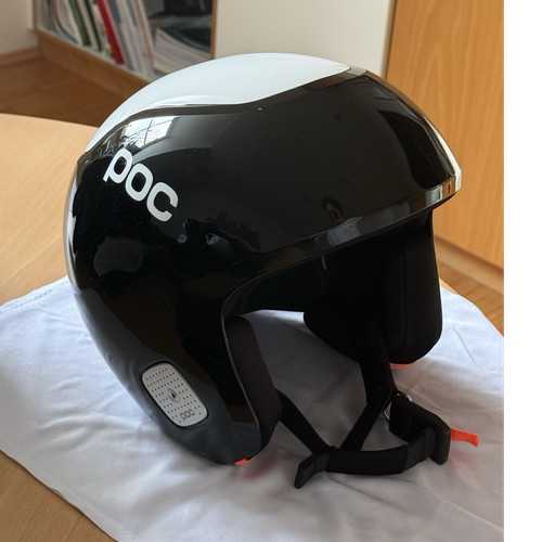 Poc skihelm schwarz weiß - schwarz,