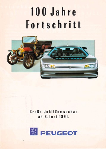 100 jahre peugeot - -,