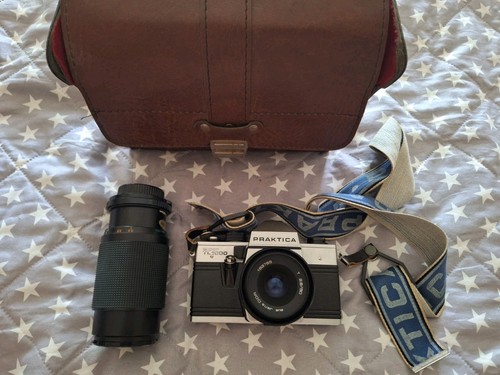 Analog kamera praktica super - kamera,