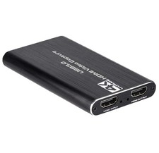 USB 3.0 Game Capture Card 4K HD Audio Videoaufnahmekarte HDMI Videoaufnahmegerät
