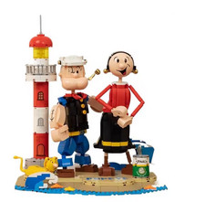 Iron Arm und Olivia Bausatz Popeye the Sailor Olive