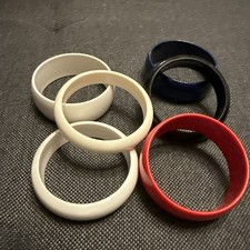 6 Armreif Vintage Hartplastik