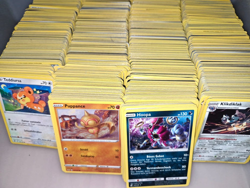 200 stück pokemon - 200, pokemon-karten