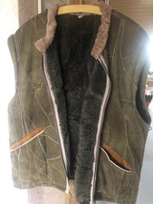 Arbeitsweste mit Fell