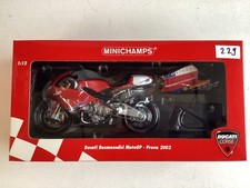 Minichamps Modell 1:12 Ducati Desmosedici Moto GP Prova 2002 OVP neu !