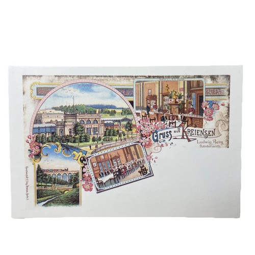 Postkarte reprint eisenbahn - postkarte, ak