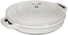 Staub Cocotte 24cm Kochtopf-Set 2-tlg. weiß Retourenware Neu-Sonstige