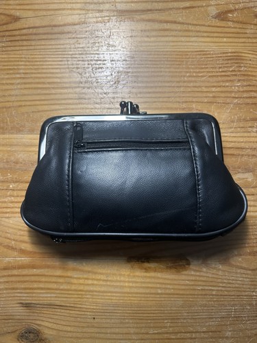 Kleine schwarze geldbörse - schwarze,