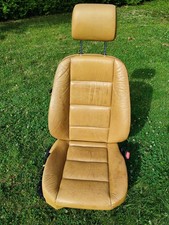 BMW Cabrio E 36 komplett original Ledersitze (safran) inkl. Kopfstützen...