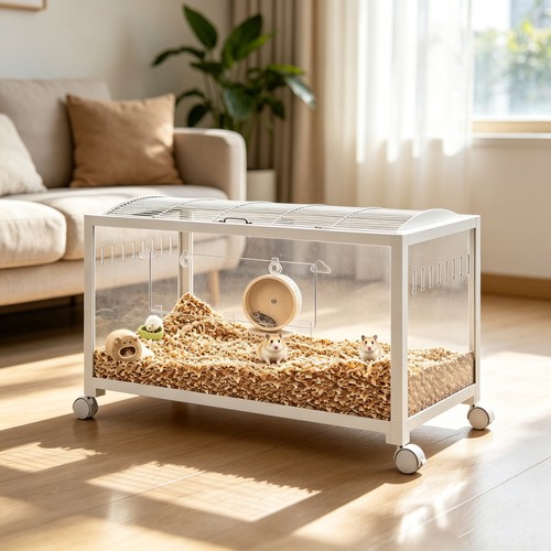 Hamsterkäfig aus metall - aus,
