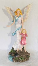 Deko Engel Figur Schutzengel Taufe Elfe Fee Dekofigur Höhe 70 cm 3060