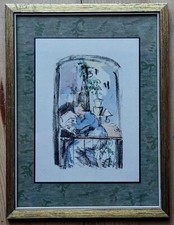 Rudolf Großmann : Origal Lithographie handkoloriert - um 1920 - im Rahmen 