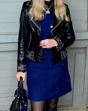 Echte Lacklederjacke von