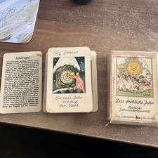 Das fröhliche Jahr-lustiges Jahreszeiten Quartett-DDR