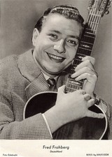 498598) Musiker Karte - Fred Frohberg