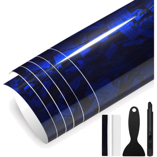 Autofolie carbonfolie blau - autofolie,