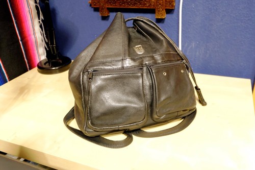 Vintage leder rucksack von - vintage, leder-rucksack