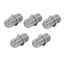 5x F-Kupplung F-Verbinder