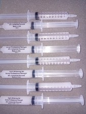 Zahnweiss/Bleaching Gel für Zahnschienen 3 x 10 ml,  45% Carbamid-Peroxid, minze