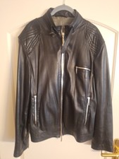 Versace Herren Lederjacke