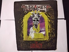 TESTAMENT  BACKPATCH Original