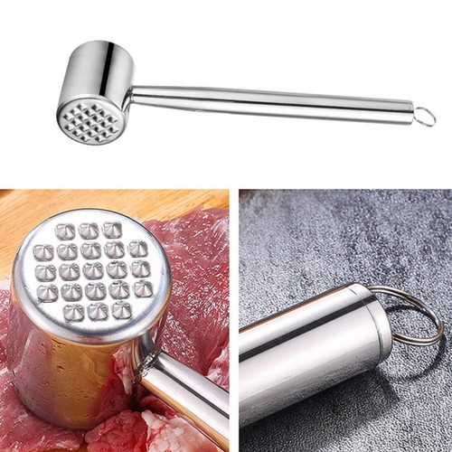 Steakklopfer aus edelstahl - steakklopfer,