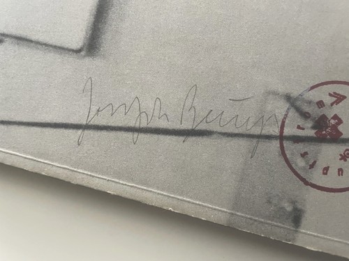 Joseph beuys signiert - joseph,