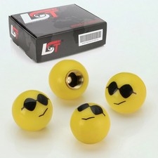 4x Reifen Ventilkappen