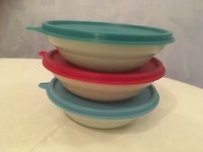 3er Set Tupperware Servier-Schalen B 04 - 400 ml, rund