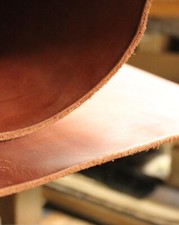 4 + mm stark ! Naturleder