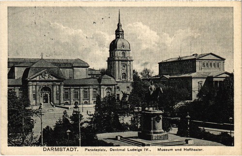 Cpa darmstadt paradeplatz - paradeplatz,