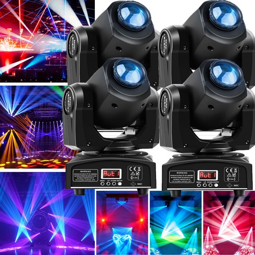 80w rgbw led moving - 4x,