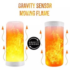 1/2x Licht LED Fackel Feuer