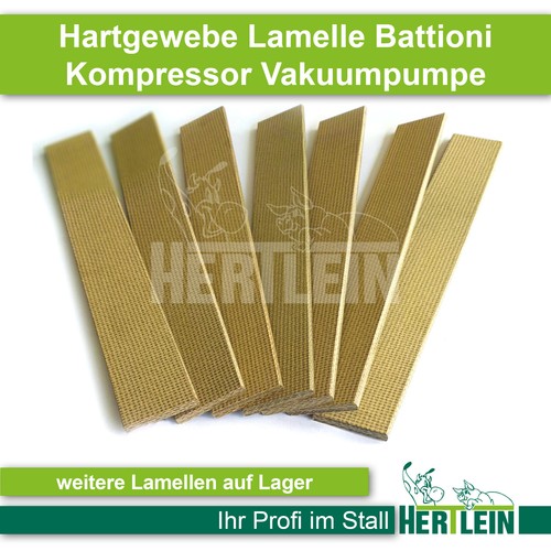 Lamellen für mec vakuumpumpen - mec,