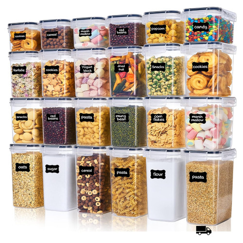 Airtight storage jars set - airtight,