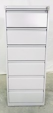 Karteikartenschrank Büroschrank Archivschrank 6 Auszüge Metall verschließbar