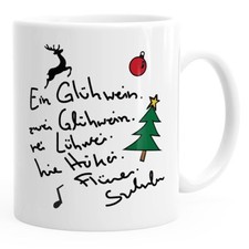 Kaffee-Tasse Ein Glühwein