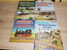 4 Modellbahnbücher , Anlagenbau u.ä. siehe Bild