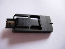 Headshell - Einschub, Adapter schwarz - Vintage