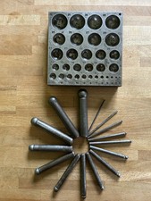 Kugel-Gesenk + Punzen , Kombination 