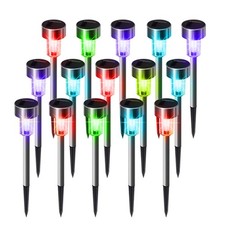 15x LED Solarleuchte Solar