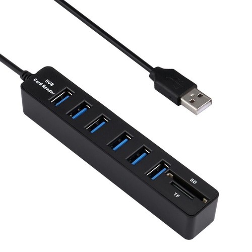 Usb hub port adapter mit - usb, 6
