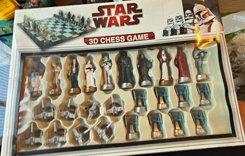 Star wars schachspiel - 3d,