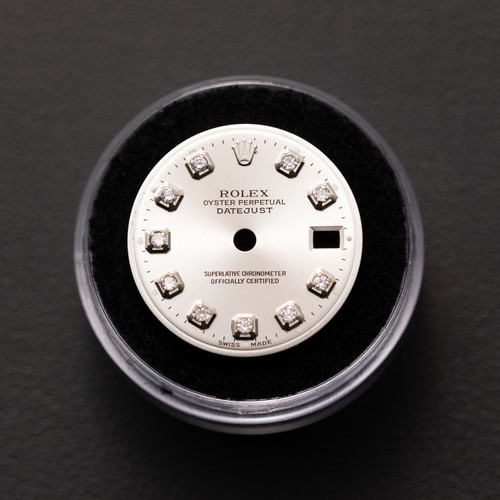 Rolex 26mm custom silber - rolex,