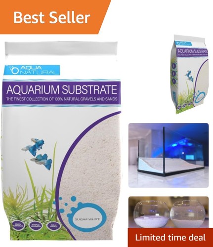 Sugar white sand 10lb - 10lb, for