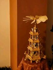 Weihnachts Pyramide  Groß  4-stöckig Tischdeko Weihnachtsdeko